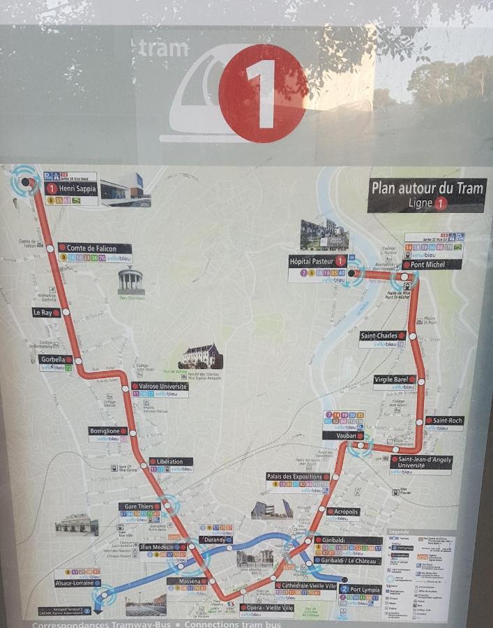 New Cheap Private Room, Kitchen , Overwieuw Sea,Tram On Spot, 12 Minutes From Nice Train Station With Tram , Beach In 17 Min Tram , Chambre Privee Pas Cher, Cuisine Equipee , Tram Sur Place, Apercu Mer, 12 Min De La Gare De Nice Avec Le Tram, 17 Min Eksteriør bilde